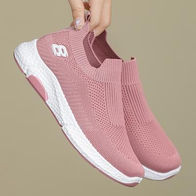 Leichte Damen-Wanderschuhe, lässige, atmungsaktive Slip-on-Sneaker, Tennis- und Joggingschuhe, Trainingsschuhe, Fitnessstudio-Sneaker für Damen, athletische Sportschuhe