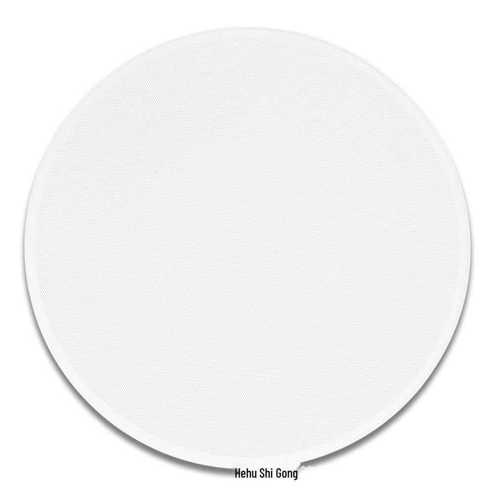 8" Fixed Resistance Built-in Speaker with Mesh Cover for Home Theater Ceiling Installation