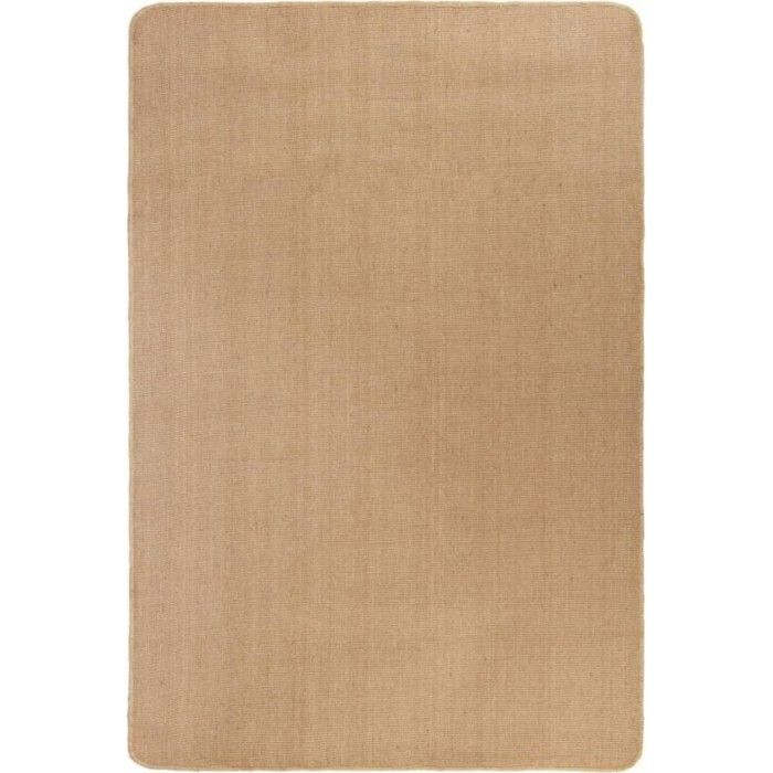 Tapis - vidaXL - Jute tissé - 80x160 cm - Antistatique - Antidérapant - Naturel