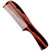 GB KENT a Royal Warrant Premium Handmade Hair 200mm Large Handle Rake Jumbo Naturally Coarse with 10T Kent, Holder, Comb, Comb, Comb, Grown,