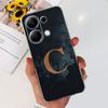 Letter Cass For Cover Xiaomi Poco M6 Pro 4G Phone Shell Mask For Xiaomi Redmi Note 13 Pro 4G Bumper Etui Coque Soft Clear TPU