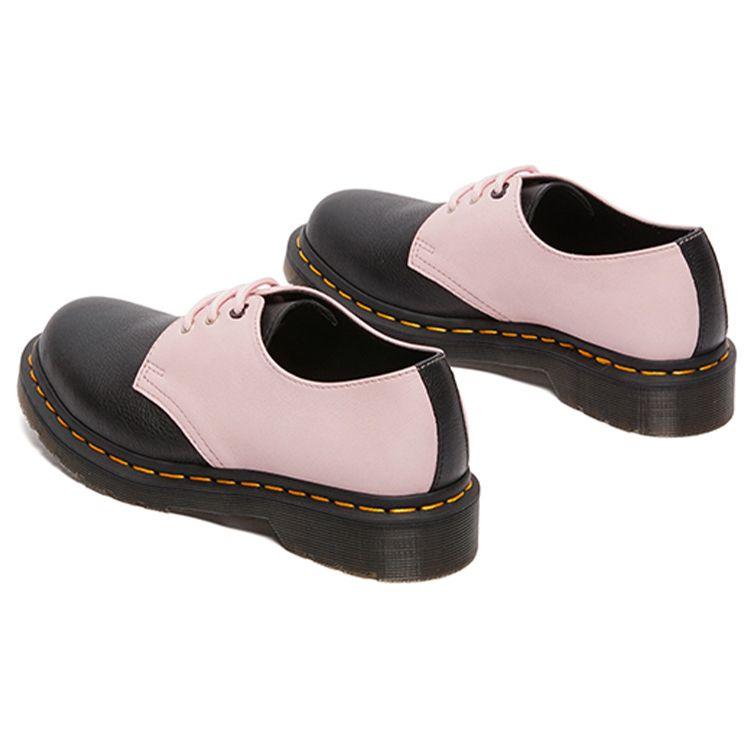 Dr. Martens Soft Leather 3-Hole Flat Casual Shoes Women Shoes Pink 27274001