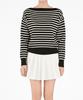 Keulleiseu Striped Boat Neck Knit_Ivory