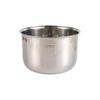 Pentola interna per cuociriso in acciaio inossidabile 304 per uso alimentare (2L/3L/4L/5L) - Addensato e Senza Rivestimento