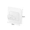 Hooks Holder 6*6cm ABS Bracket Curtain Drapery No Drill Pole Holder Rod Seamless Supply High Quality Practical