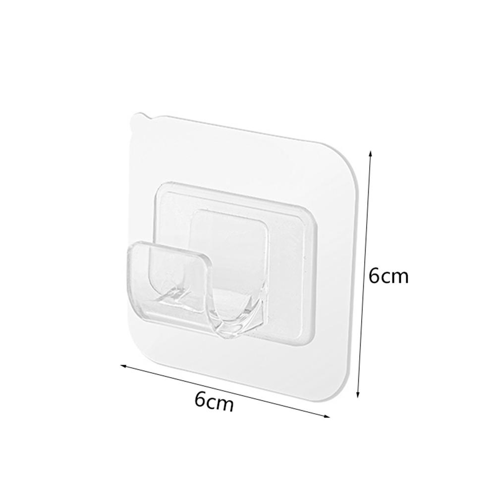 Hooks Holder 6*6cm ABS Bracket Curtain Drapery No Drill Pole Holder Rod Seamless Supply High Quality Practical