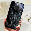 For Honor X9C Smart Case Cover Fashion Luxury Cool Animals Painted Fundas For Honor X9C Smart Tempered Glass Phone Back Shell