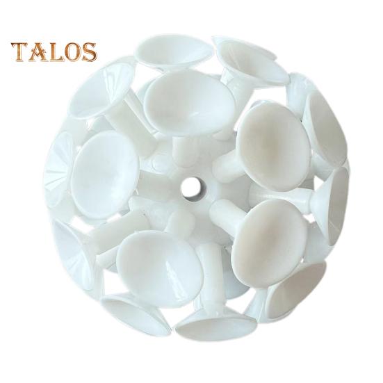 

9 см 3D присоска мяч для снятия стресса тревожность TPR липкий мяч игра метание многоразовый легкий мини портативный для детей и взрослых сфера игрушка белый