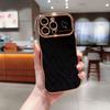 Electroplated side heart-shaped large window, iPhone 17 phone case, magnetic wave pattern, iPhone 16 Pro Max soft case 15
