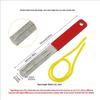 2Pcs Fish Hook Sharpener Grinding Stone Portable Hook Grinding Tool Double Sided Fishing Hook Sharpening File