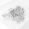 Elegant Rhinestones Daisy Flower Brooch for Women and Men Unisex Accessories Lapel Accessory for Everyday Outfits