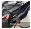 Versatile High-Capacity Crossbody Tote with Trendy Textured Finish