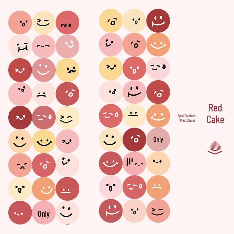 Dudu Mai Cute Smiley Face Dumpling Stickers for Creative Decoration