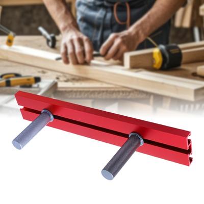 Aluminum Alloy Slot Holder Track Mount Bracket for Desk Mounting Needs and Workspaces Adjustments Flexible Desk Layouts