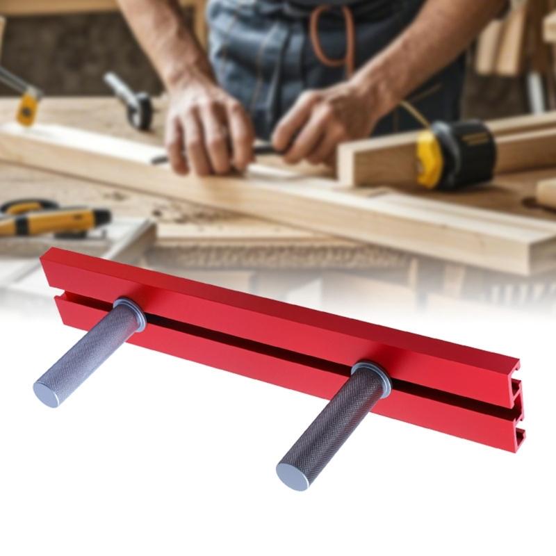 Aluminum Alloy Slot Holder Track Mount Bracket for Desk Mounting Needs and Workspaces Adjustments Flexible Desk Layouts