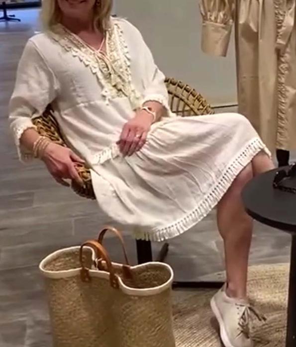 2024 Women's French Lace V-Neck Dress, Autumn Style