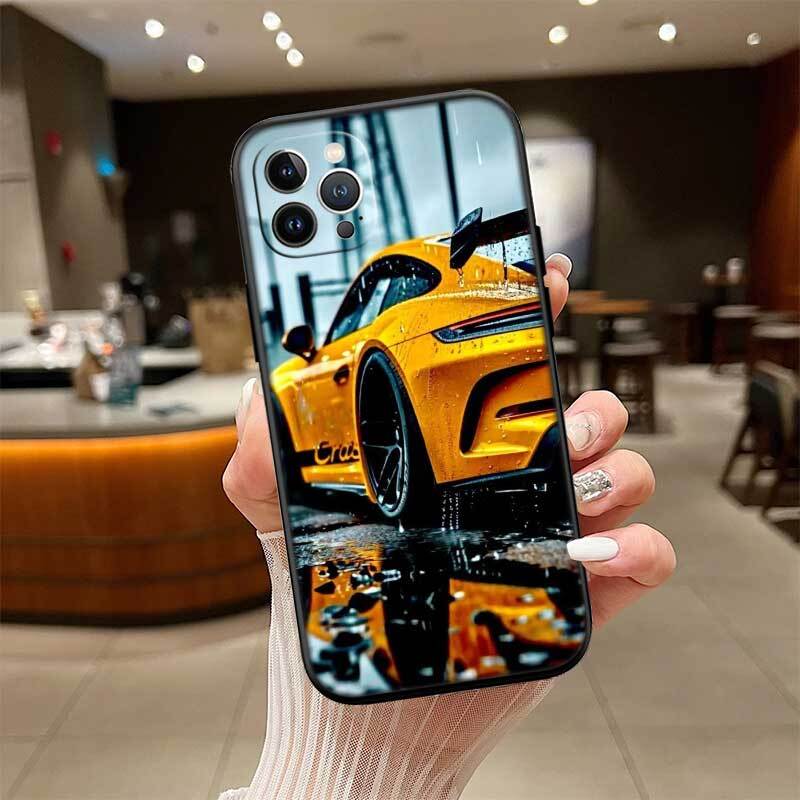 Supercar Car Phone Case for Samsung S20 S21 S21S S22 S23 S24 FE Ultra Plus Lite F06 F16 M06 M16 M56 A07 A17 A36 A37 A55 A57