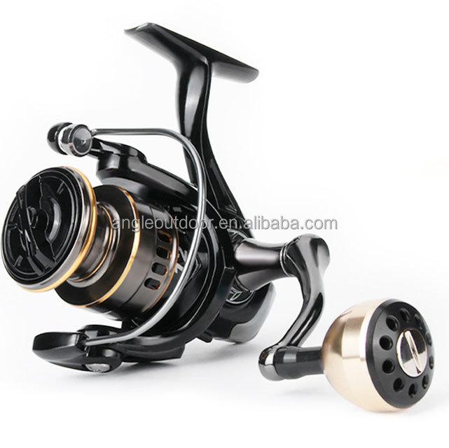 Freshwater Fishing Reels Spinning 1BB 10KG Max Drag 5.2:1 Gear Ratio Interchangeable CNC Handle Spinning Fishing Reel for Bass 1000