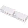 Wall Mounted Storage Box Multi Functional Double Sided Adhesive Organizer Case for Bedroom Office Bathroom