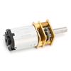 12FN20 DC 6V 400RPM 3x10mm Welle Zahnrad Getriebemotor Untersetzungsgetriebemotor für Roboter