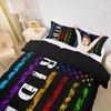 Homewish Colorful Rainbow Duvet Cover Set American Flag Print Bedding Set Love Theme Bed Set Room Decor