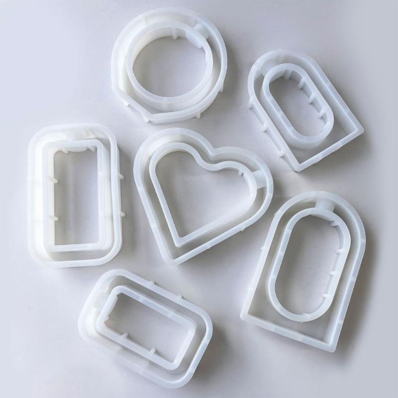 Hydroponic Mould Flowerpot Vase Epoxy Resin Crystal Glue Molds Round Square Heart Test Tube Flower Breeding Silicone