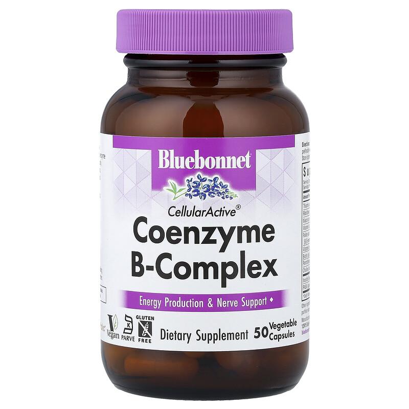 CellularActive® Coenzyme B-Complex, 50 Vegetable Capsules