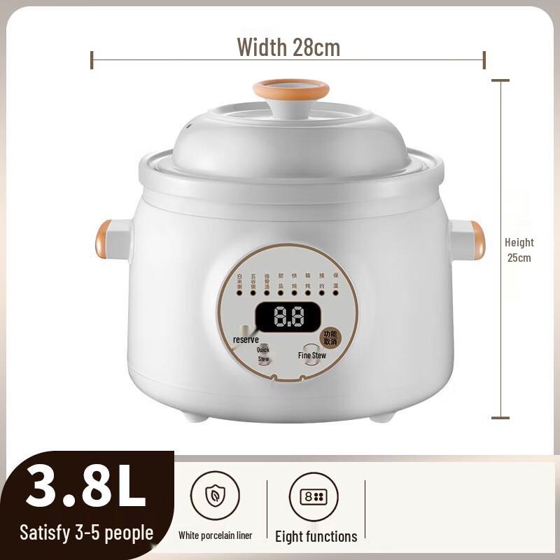 Zhi Shi Automatic Ceramic Health Stew Pot