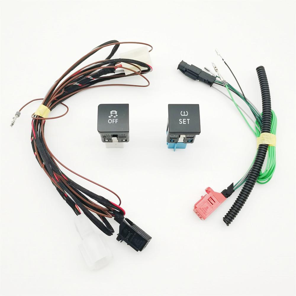 

Автомобильный переключатель давления в шинах ESP, кнопка управления тяговой системой, жгут проводов для VW Golf MK6 Jetta MK5 Scirocco 56D927121 56D927121 1Pcs