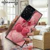 Phone Case: 2D Flat Samsung Galaxy A34 A35 M05 M06 S20 S22 S21 FE Plus 5G Protective Case, Couples Style, Heart Cherry, Christmas and Halloween Gift