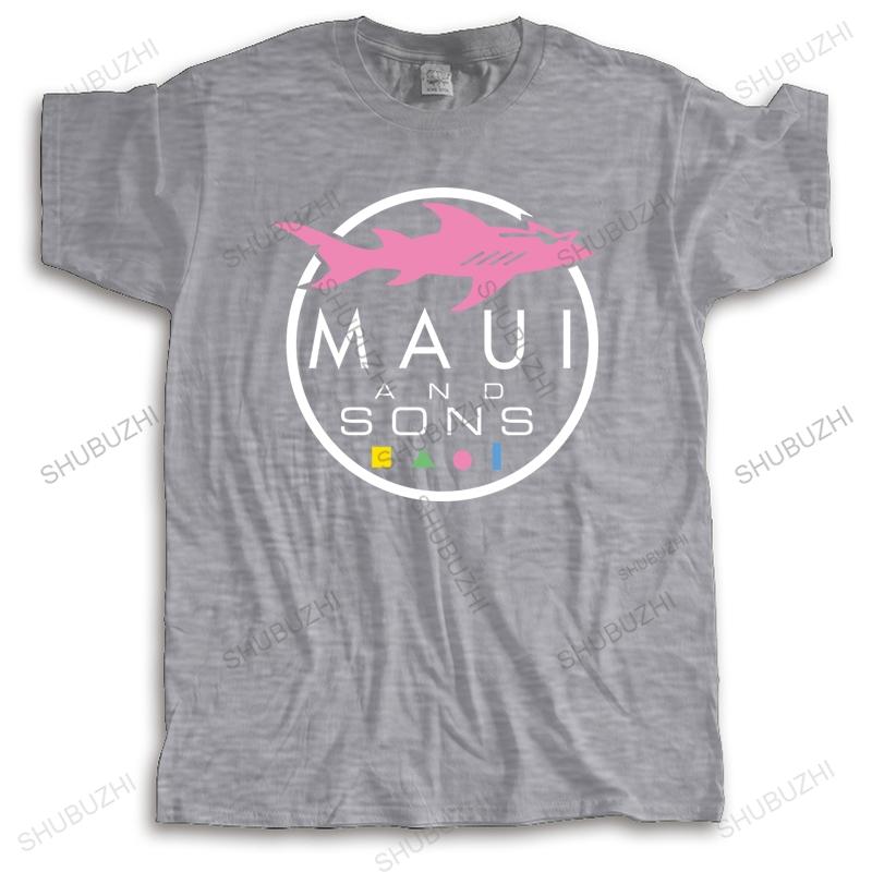 

Men brand tshirt black new oneck fahsion loose cool tshirt MAUI AND SONS Bigger Size Homme High Quality casual Teeshirt 4XL