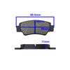 Hinterradbremsbelagsatz für CFMoto 500 800 CF500 CF800 ATV UTV 7020-0810A0