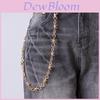 Hip Hop Doornen Tailleketting Met Karabijnsluiting Voor Mannen Vrouwen Street Style Accessoire