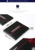 [HISDERN] Ascot Tie Men's Silk Red Wine Red Neck Scarf Formal Polka Dot Stylish Men's Wedding Gentleman RC-04S