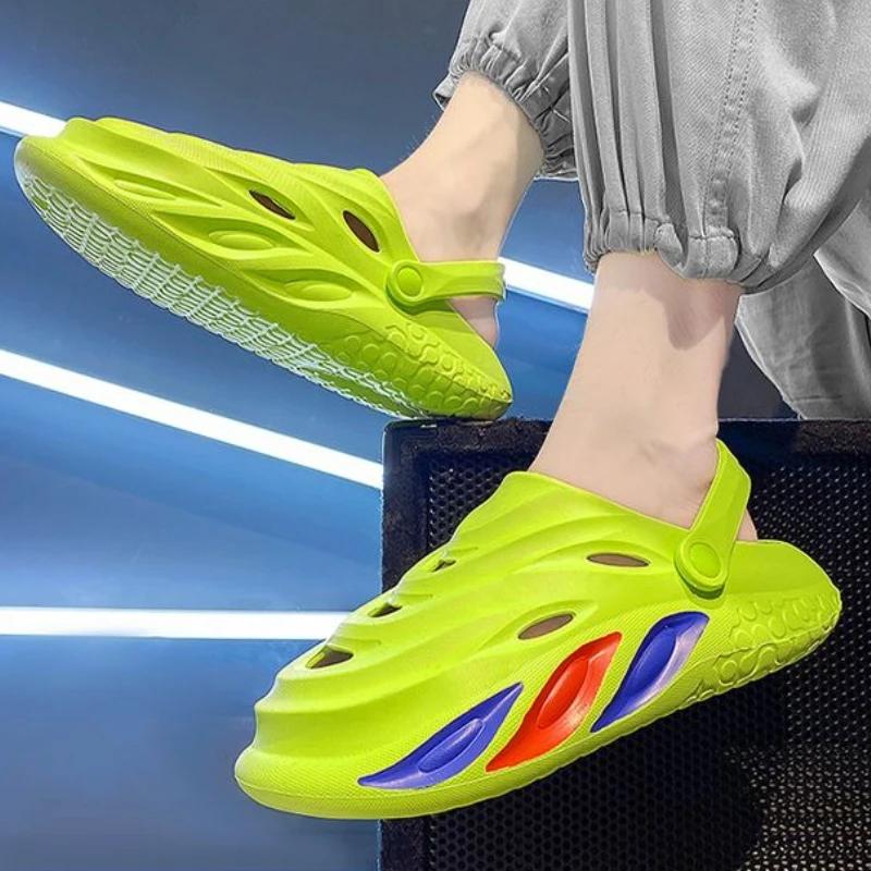 Beach Men's Sandal Stylish Eva Original Casual Luxury Designer 2025 Styles Buy Outdoor On Offer Cheap Liquidation 39 H Male Shoe