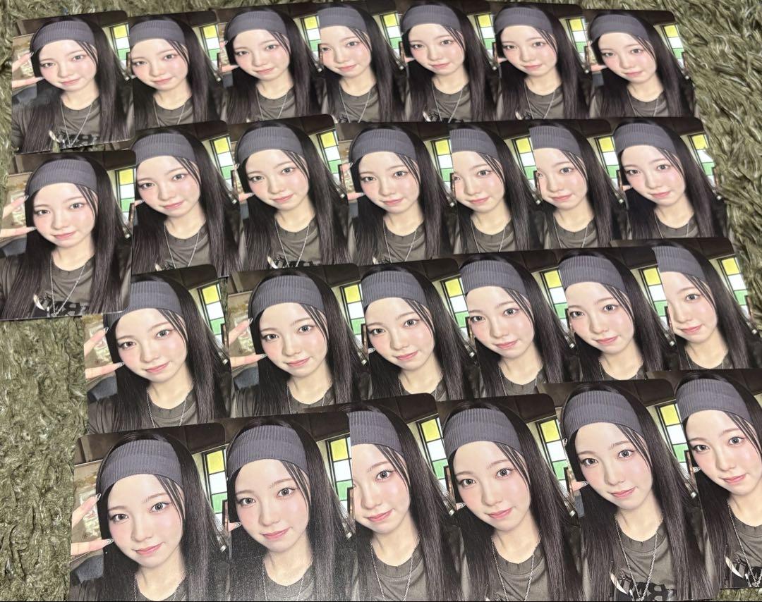 

[USED] NiziU Ayaka 25 trading cards LOVELINE photover