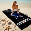 1pc Dallas Cowboys Beach Towel, Comfortable and Thick, and Swimming/Bath/Picnic/Camping Towel, Suitable for Seaside Beaches