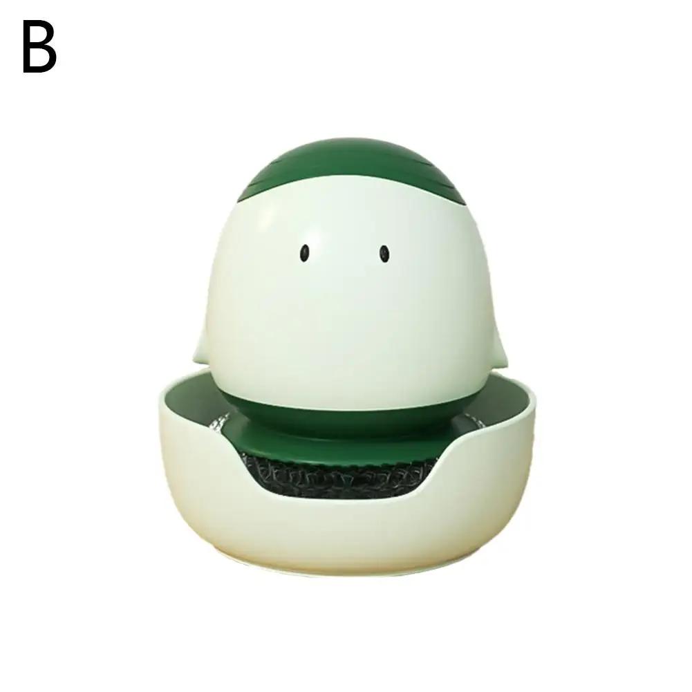 Kitchen Dish Brush Bowl Cleaning Brush Soap Dispenser Pot Liquid Accessories Brush Convenience Small Brush Tools Dishwasher G7m8