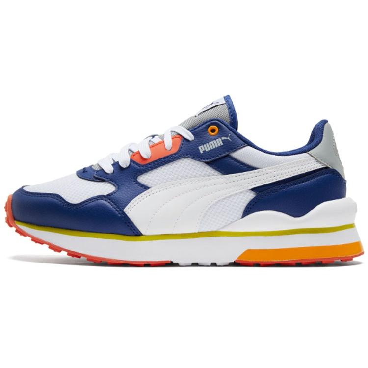 PUMA R78 FUTR White Elektro Blue Men s 374895-08 EU 35.5