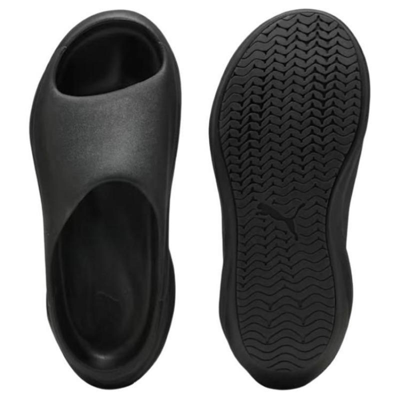 Puma UNWIND NITROcat Men Soft Comfort Non Slip Casual One Band Slides Black 401650-01