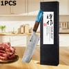 WXCOO Japanese Kiritsuke Chef Knife Damascus Steel Santoku Knife VG10 Fruit Paring Kitchen Utility Knife Kitchen Accessories