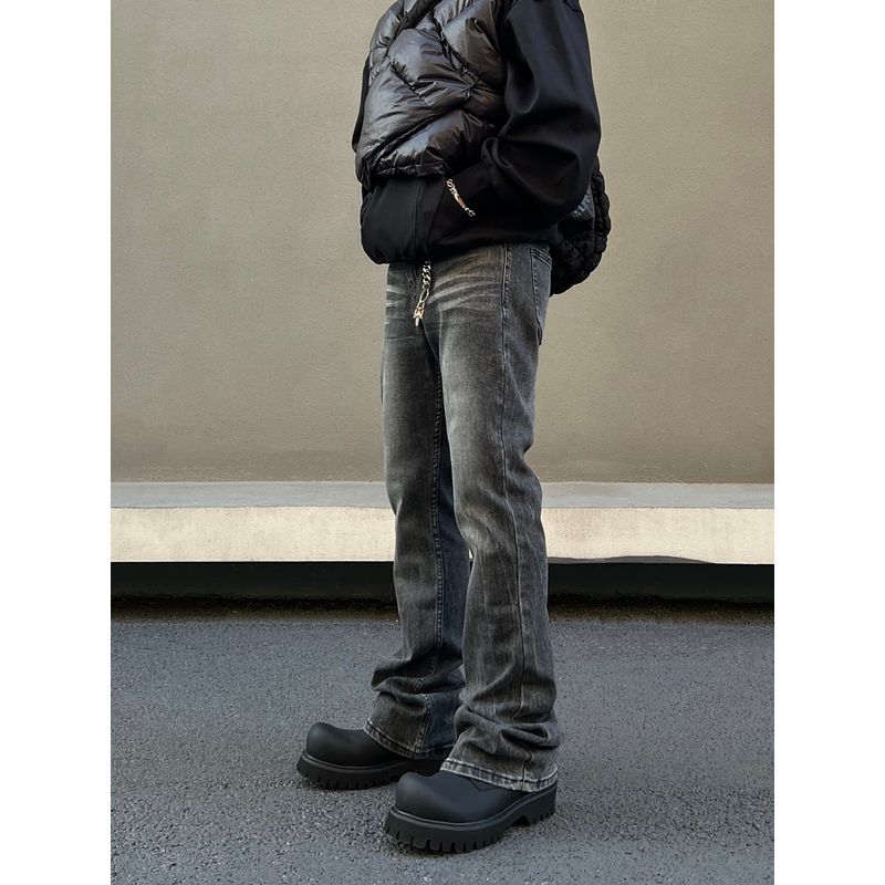 Blaexit High Street Washed Black Micro-Pull Denim