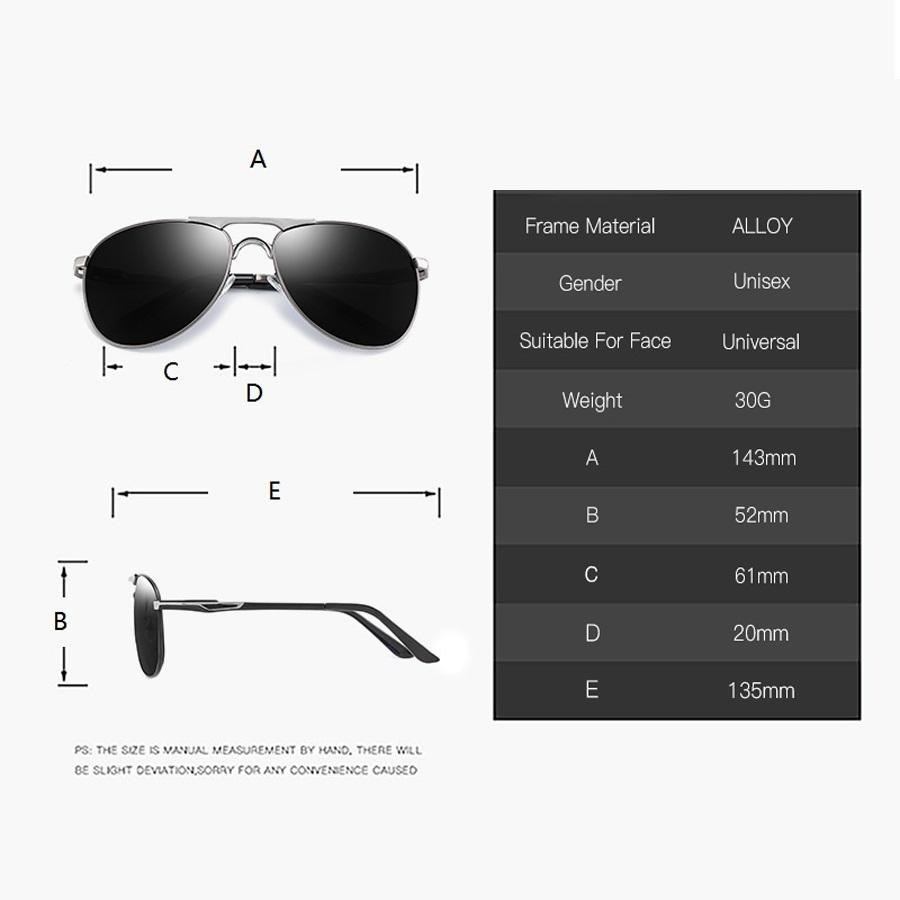 Luxury Oversized Metal Big Frame Pilot Sunglasses Men Women Driving Fishing Sun Glasses Male Female Sunglass Man UV400 Eyewear