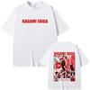 Japanischer Anime Kuroko's Basketball Kagami Taiga Grafikdruck Unisex Mode Lässig Weich Reine Baumwolle Kurzarm T-Shirt