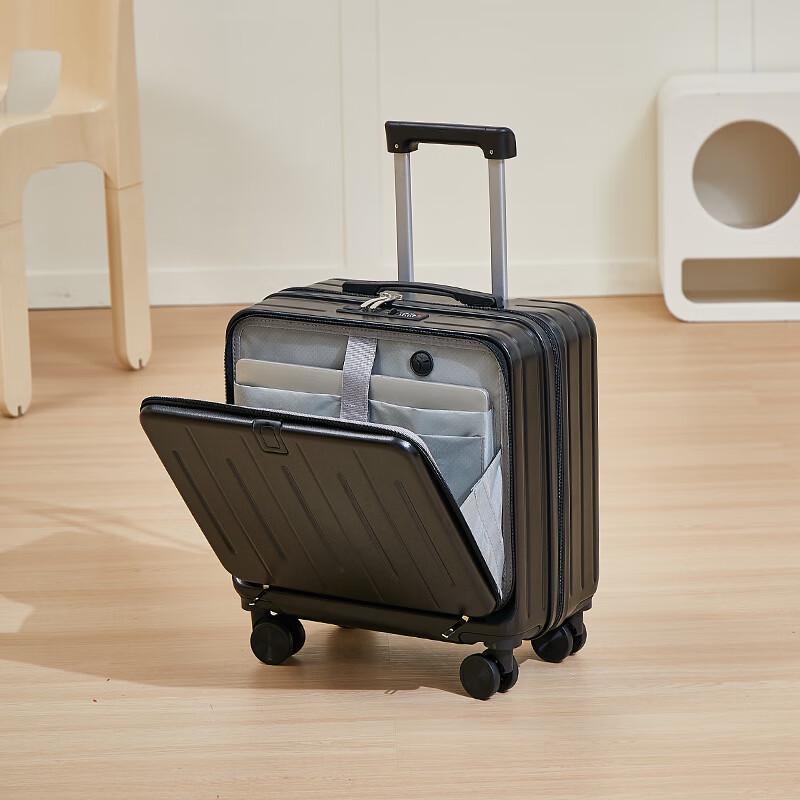 

Lishen Business Travel Suitcase with USB Charging and Cup Holder 23.62 inch