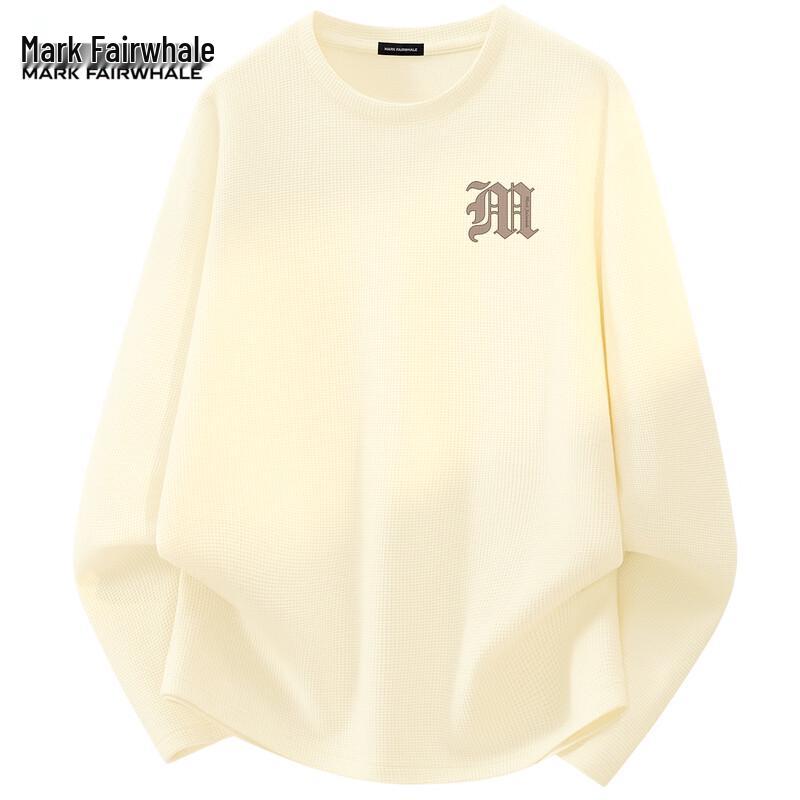Mark Fairwhale Men's Waffle Knit Crew Neck T-Shirt