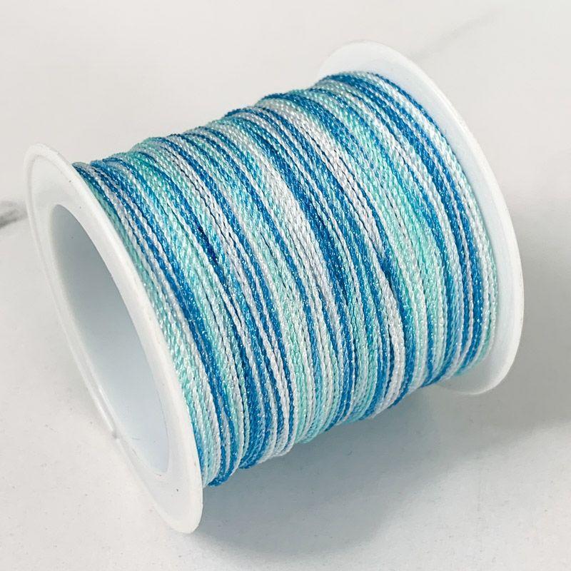 

Звездное небо Секционно окрашенная прядь Маленький моток Плетеный вручную браслет Ожерелье Сделай сам Фестиваль лодок-драконов Пятицветная веревка Трехмерное эхо Ремешок для переноски C33#