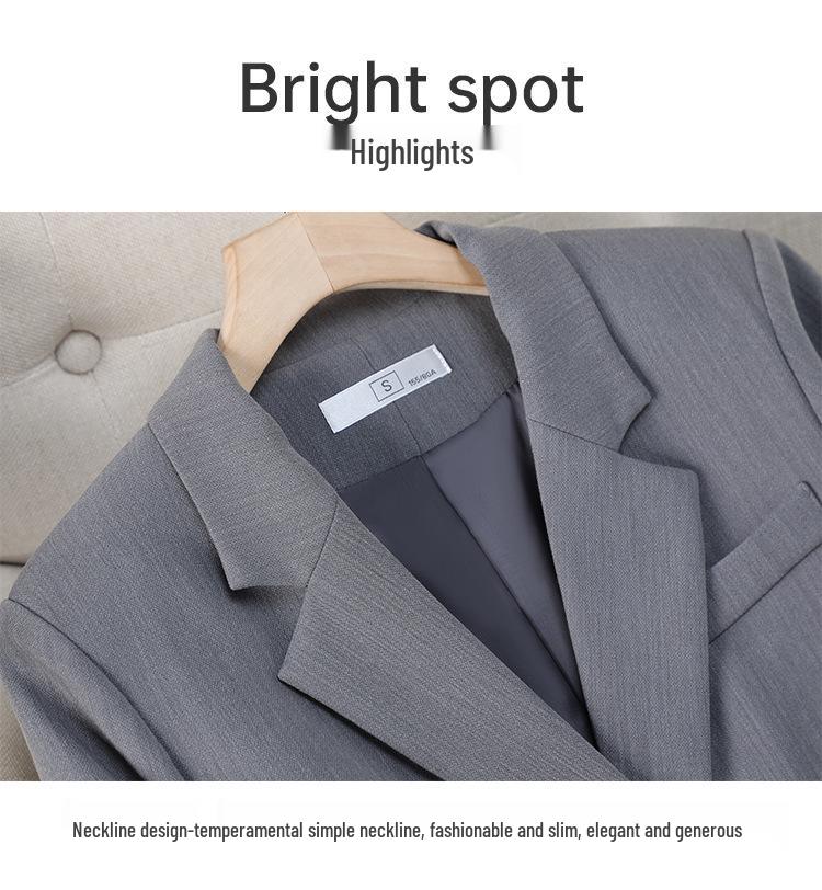 Zihong Professional Women's Interview Suit 2024: New Style for Teacher Qualification Tests & Petite Workwear Attire