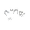 uxcell Muffler Cutter, Exhaust Pipe, Stainless Steel Pipe, Tail Pipe Tip, Muffler, For Cars, Chrome, Silver Tone