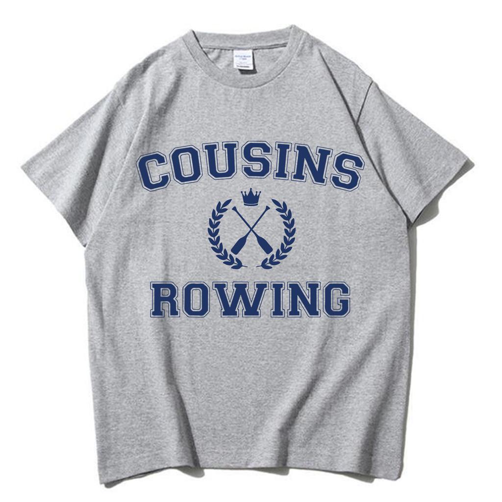2025 THe Summer I Turned Pretty T-Shirt Belly's Cousins Rowing Short Sleeve Tee Cousins Beach Shirt